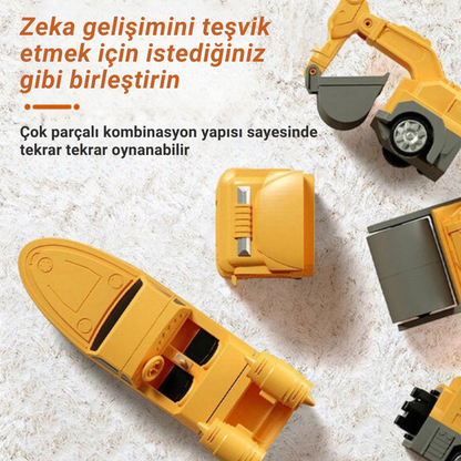 Navotr Manyetik Parçalı Mühendislik Oyuncagı 🧲🛠️✨